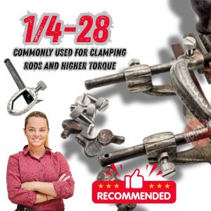 1/4-28 Hand Plane Screws – Stainless Steel (15mm)