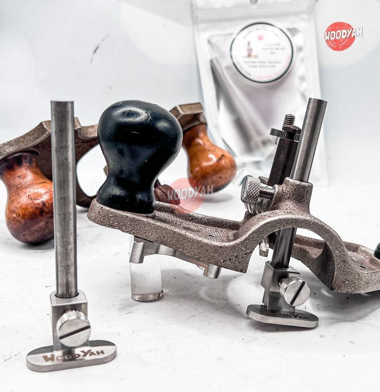 Stanley 71 Router Plane Depth Stop Kit – Stainless Steel | Woodyah