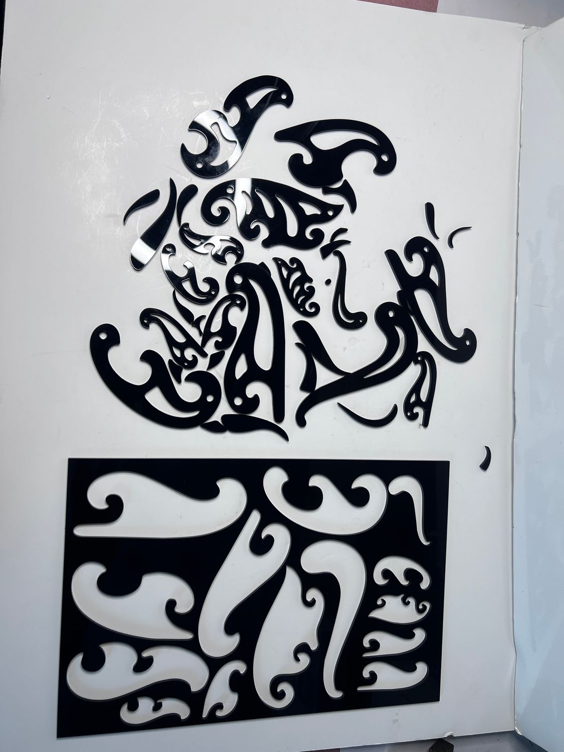 Set of 7 French Inspired Drawing Curve Templates