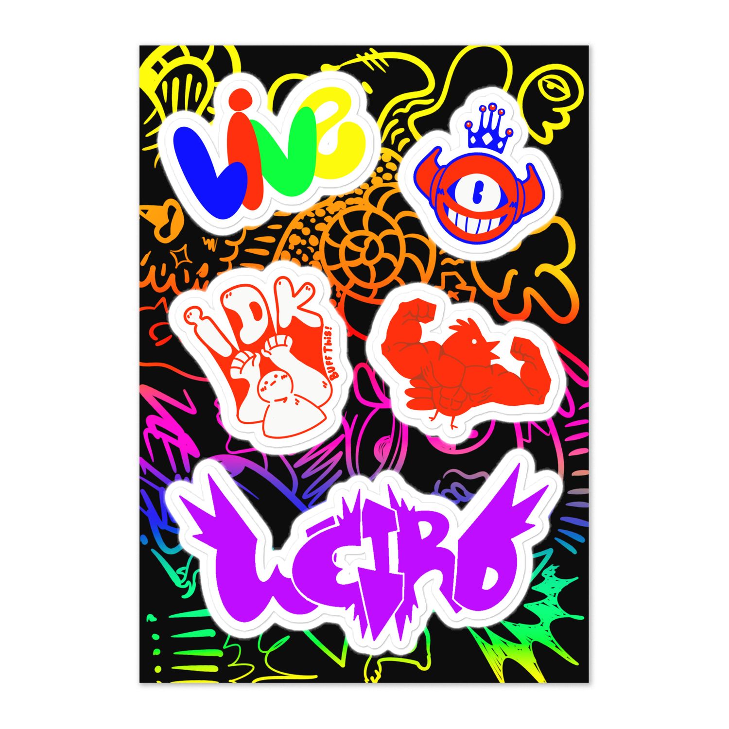 WAK Sticker Pack 3