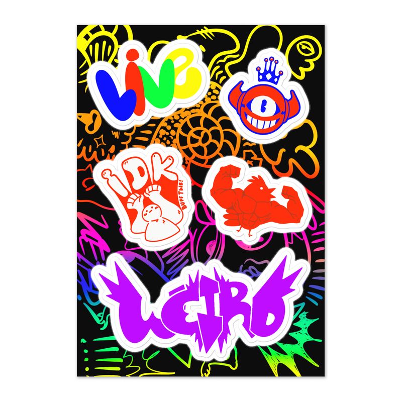 WAK Sticker Pack 3