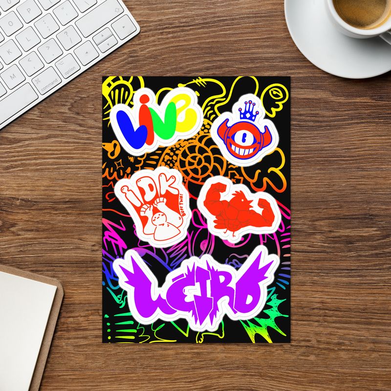 WAK Sticker Pack 3