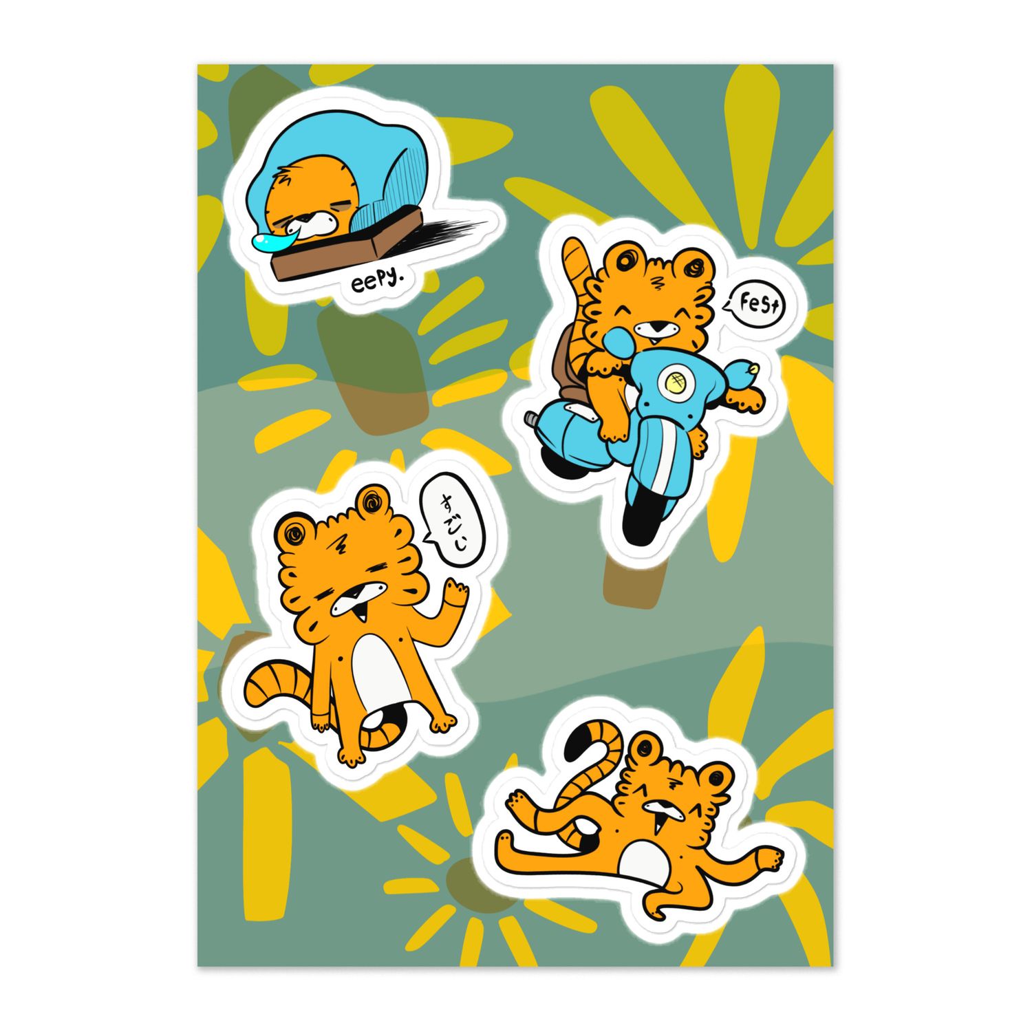 WAK Sugoi Sticker Pack