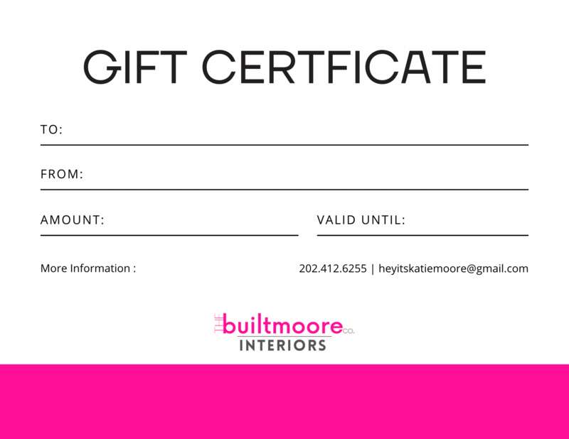 Gift Certificate