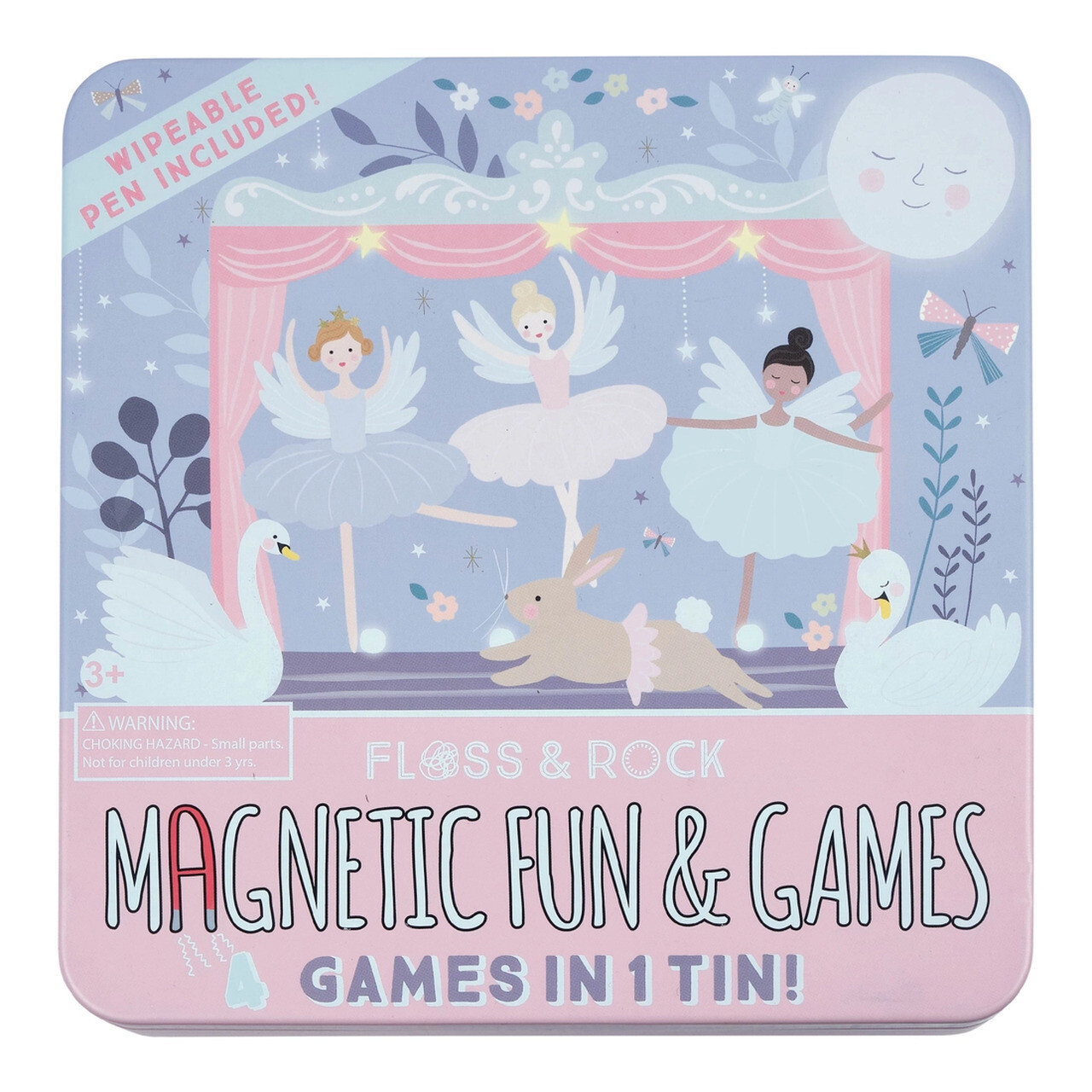 Magnetic Fun & Games Tin - Ballerina