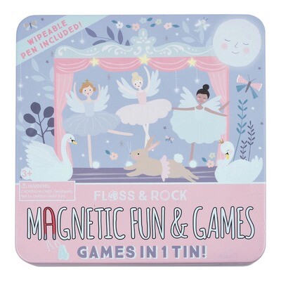Magnetic Fun & Games Tin - Ballerina