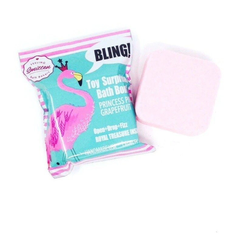 Princess Pink Grapefruit Surprise Bath Bomb Bag