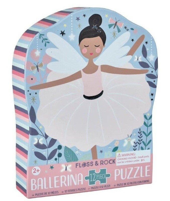 12pc Ballerina Jigsaw Puzzle