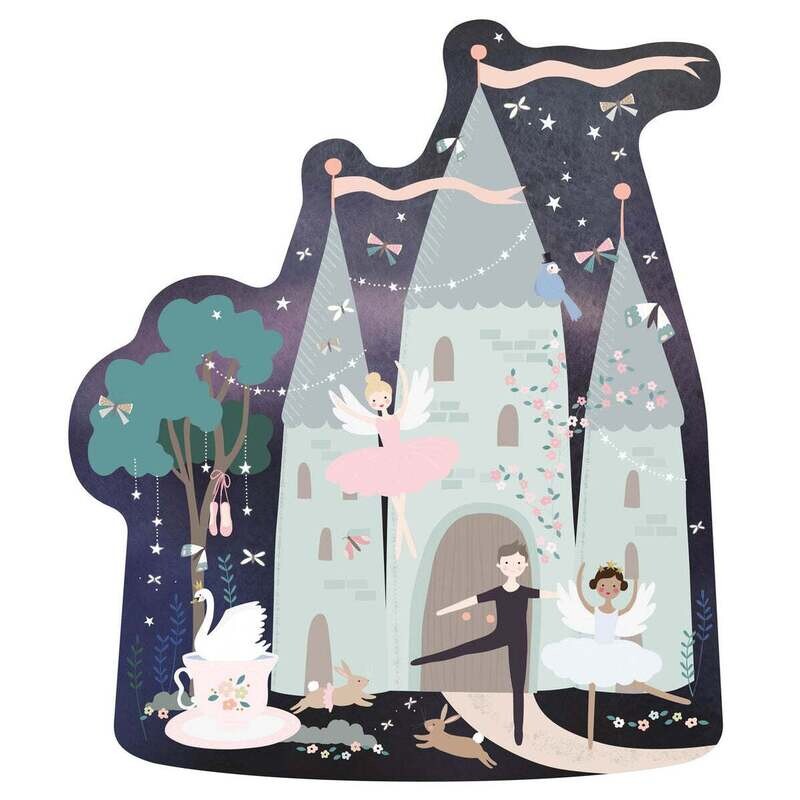 20pc Castle Ballerina Puzzle