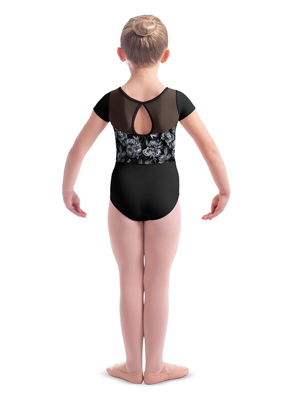 Cap Sleeve Leotard M1542C BLK