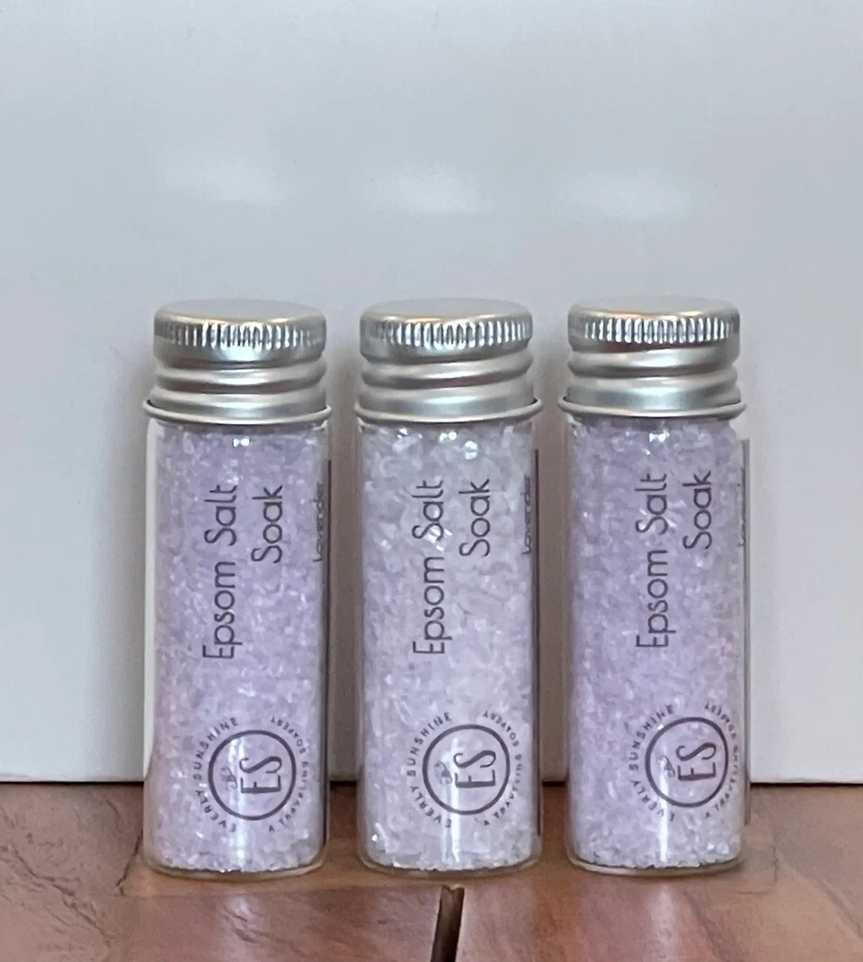 Lavender Epsom Salt Mini