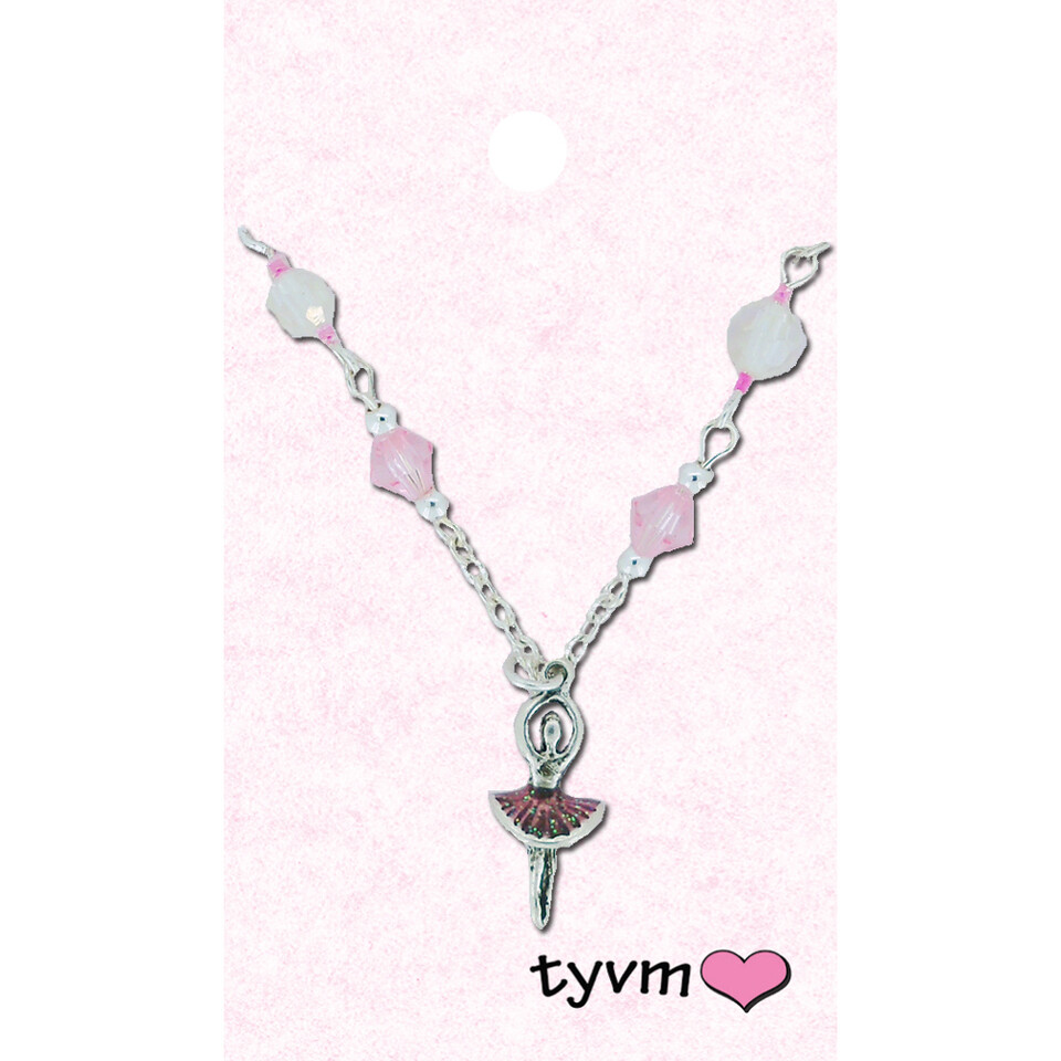 Ballerina Crystal Necklace 17522