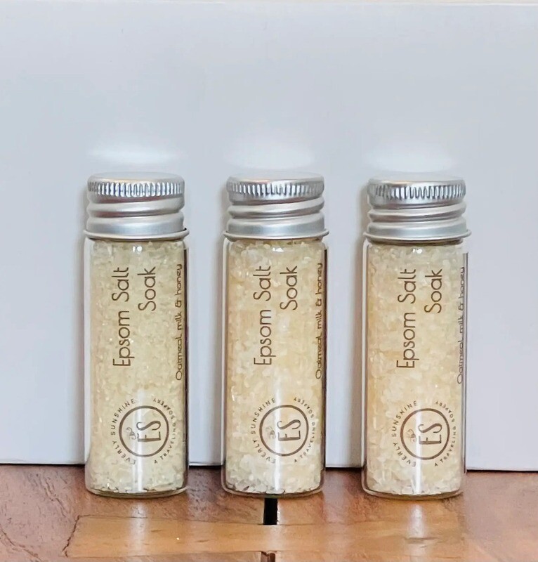 Oatmeal, Milk &amp; Honey Epsom Salt Mini