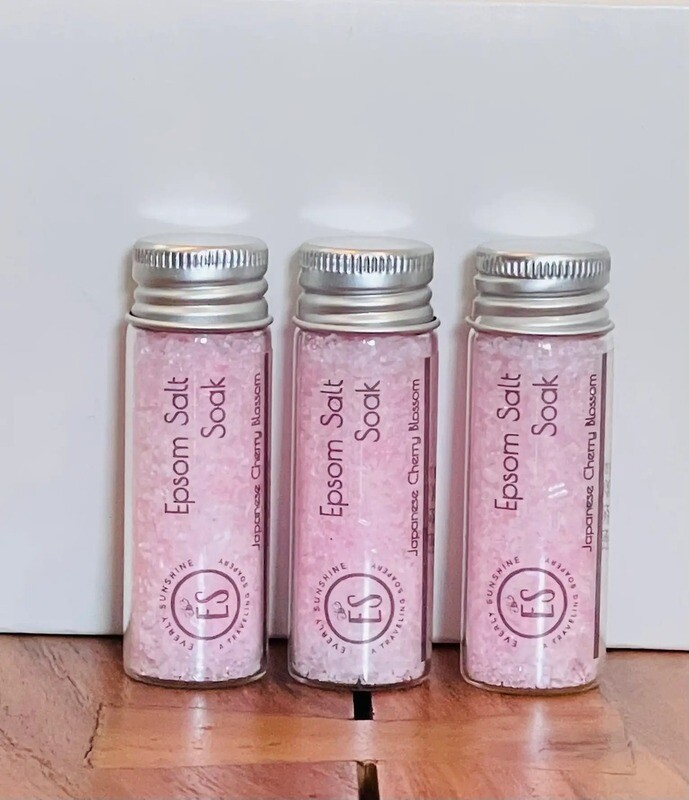 Japanese Cherry Blossom Epsom Salt Mini