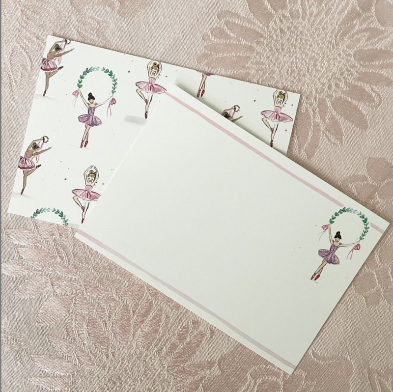 Ballerina Notecards