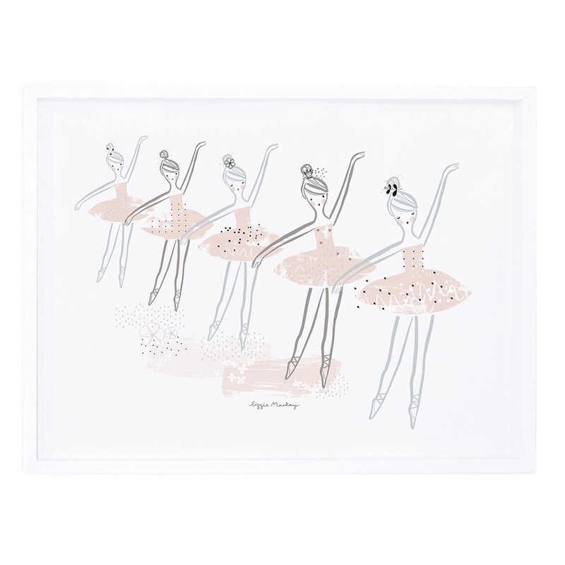 Ballerinas Framed Art Print P0204C