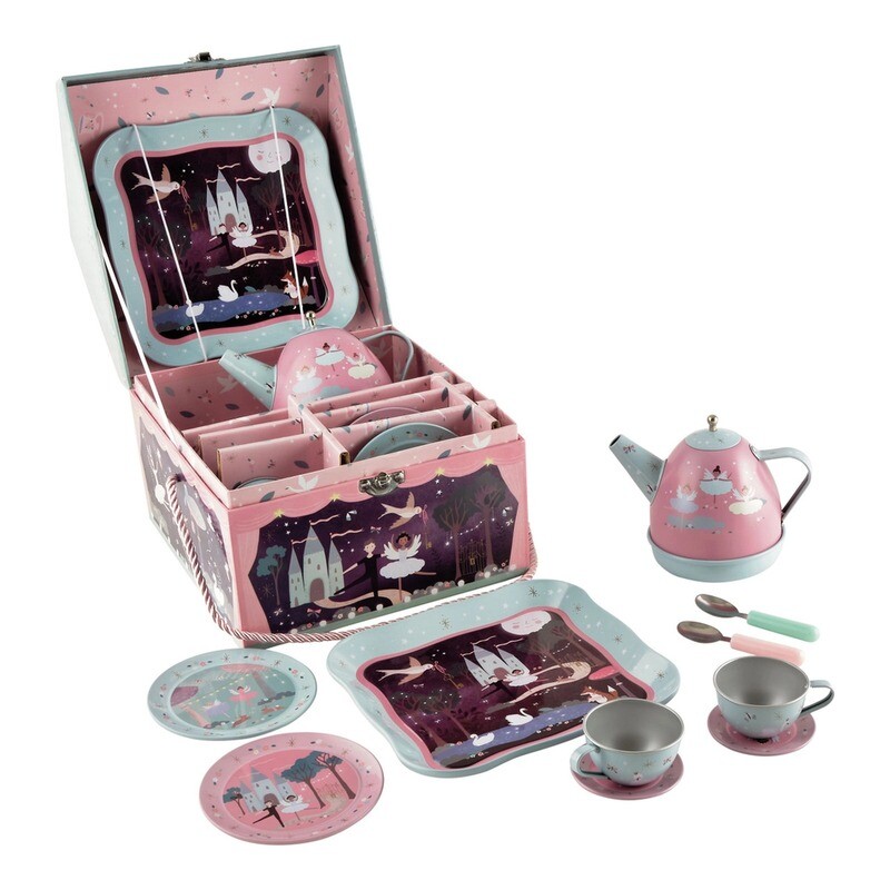 Ballerina Musical Tea Set