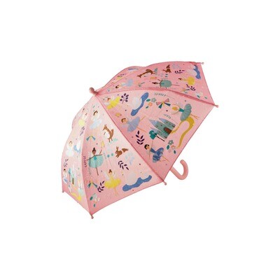 Ballerina Color Changing Pink Umbrella