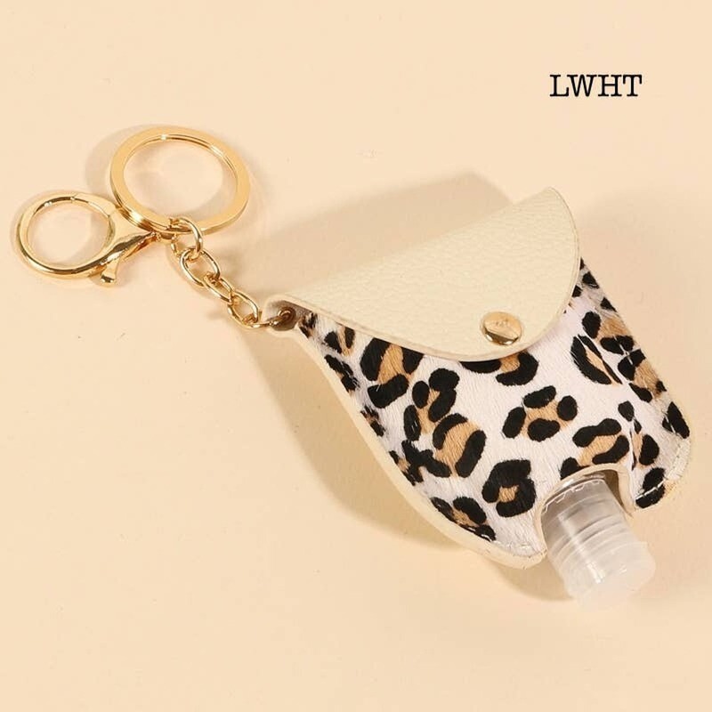 Animal Print Mini Sanitizer Holder