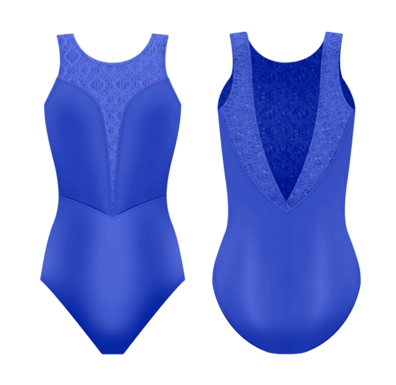 Dentelle Leotard - Royal