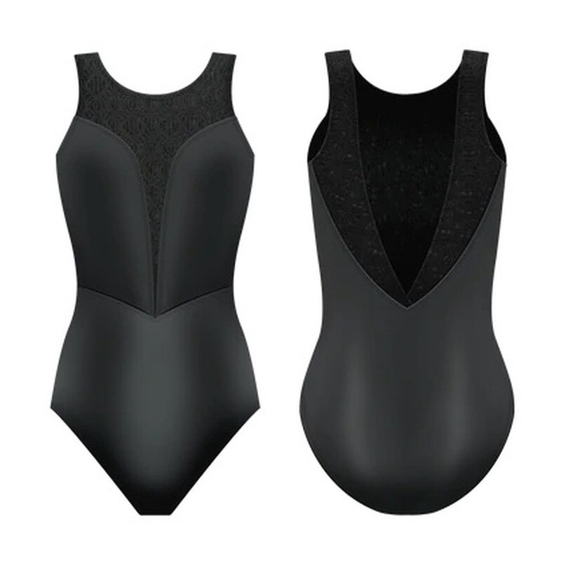 Dentelle Leotard - Jet