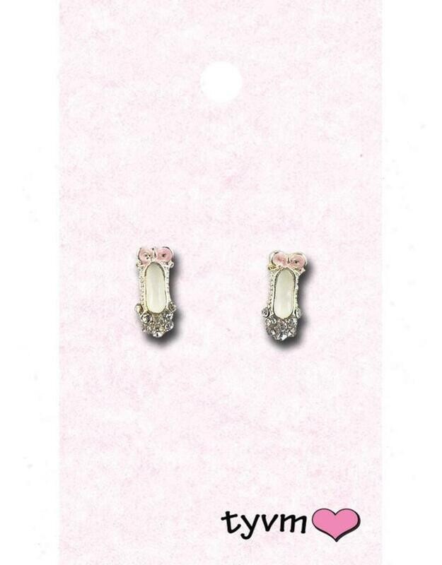 Ballet Shoe Earrings 77626