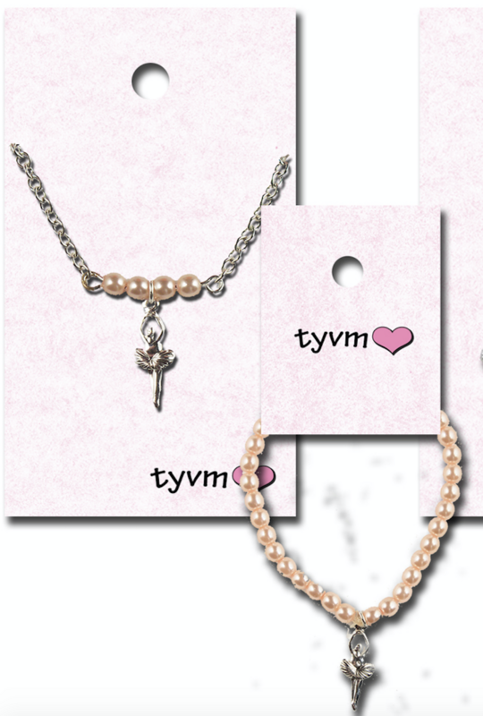 25410 - Dainty Pearl Ballet Bracelet