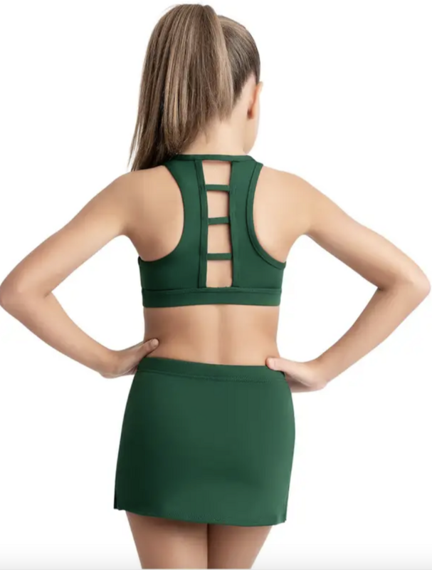 Ladder Back Bra Top TB257C GREEN