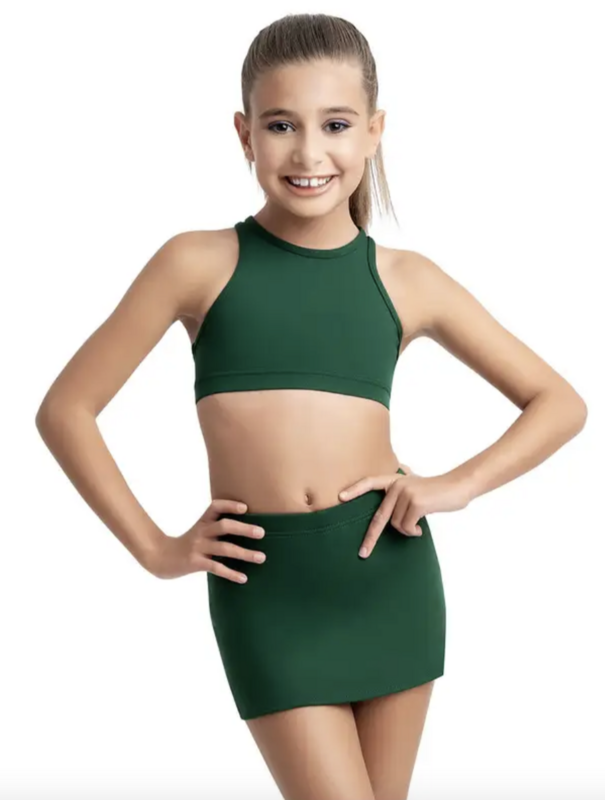 Ladder Back Bra Top TB257C GREEN