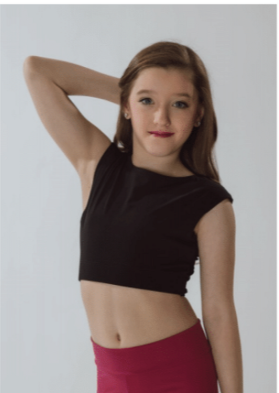 Tie Back Top 74128 Black
