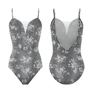 Antoinette Leotard - Dove Grey L0005L