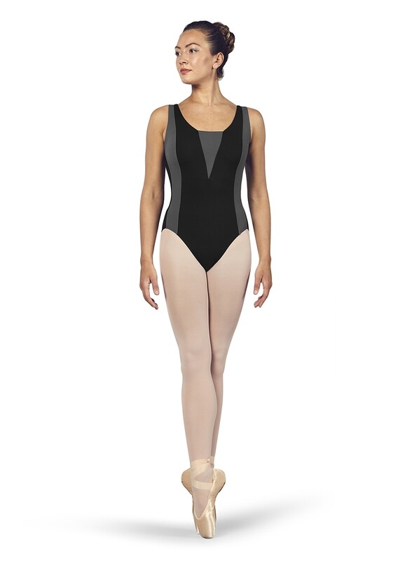 L4955 - Contrast Open Back Leo