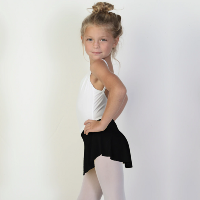 Girls Bullet Pointe Skirt - Black