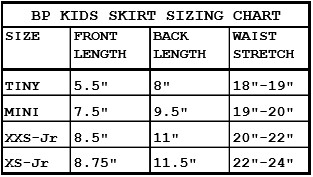 Girls Bullet Pointe Skirt - Cloud