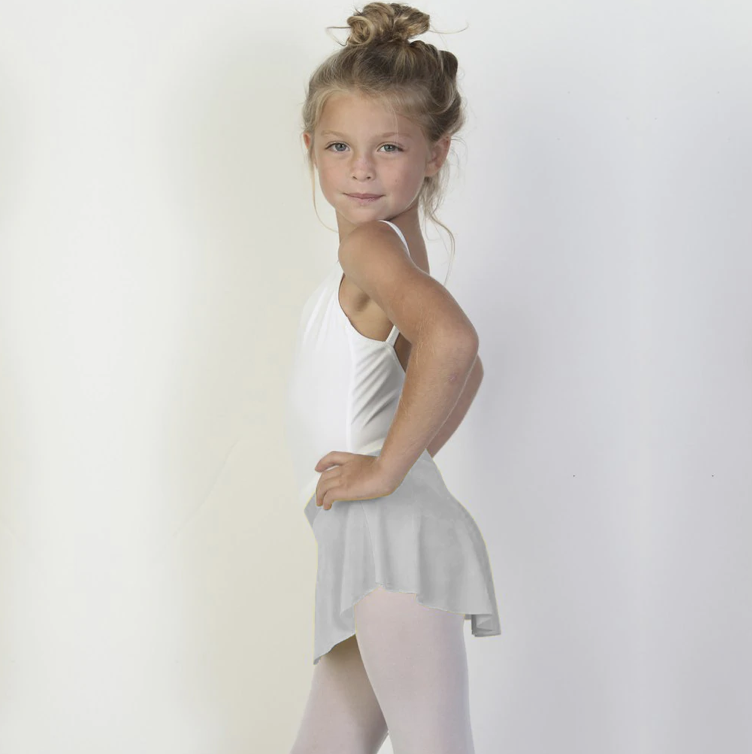 Girls Bullet Pointe Skirt - Cloud