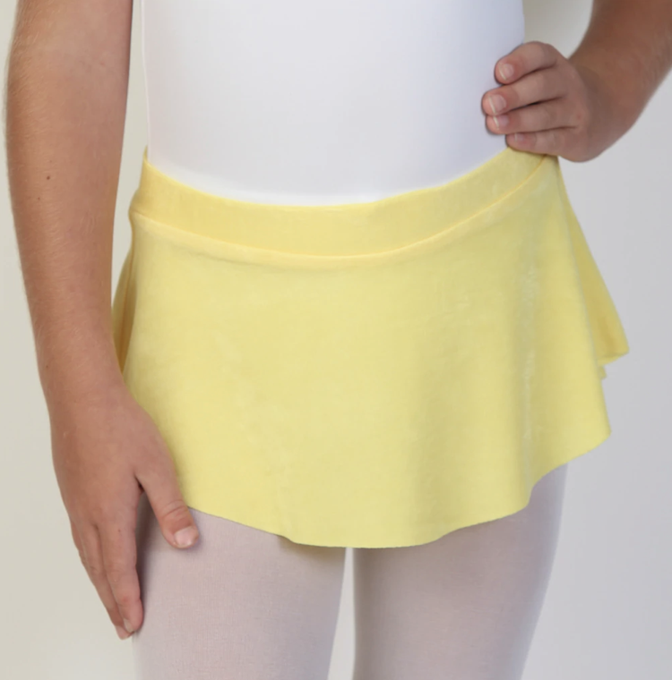 Girls Bullet Pointe Skirt - Yellow