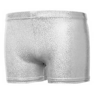 Silver Metallic Shorts 1631-280
