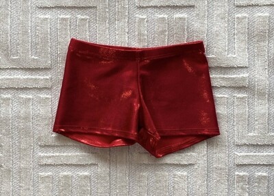 Red Metallic Shorts 1631-281