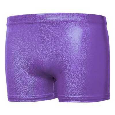 Purple Metallic Shorts 1631-202