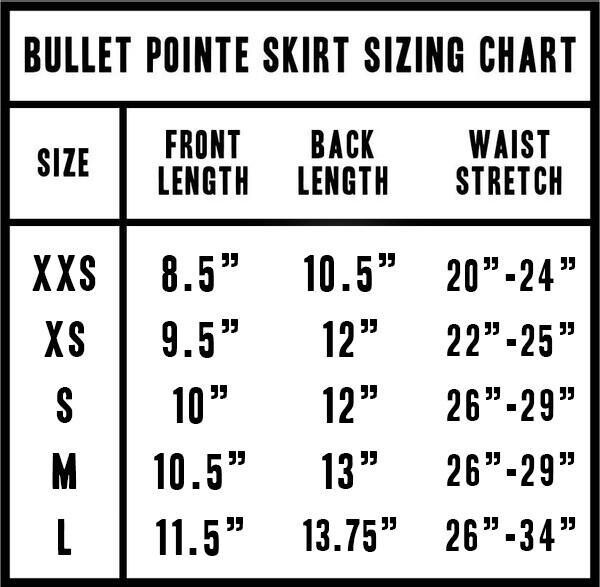 Bullet Pointe Skirt - Violet