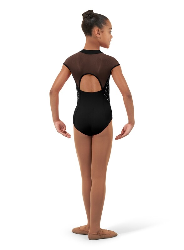 Vine  Zip  Leo CL4632 BLK