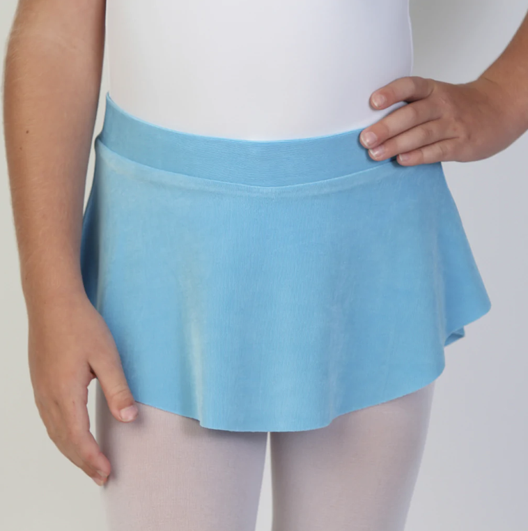 Girls Bullet Pointe Skirt - Pool
