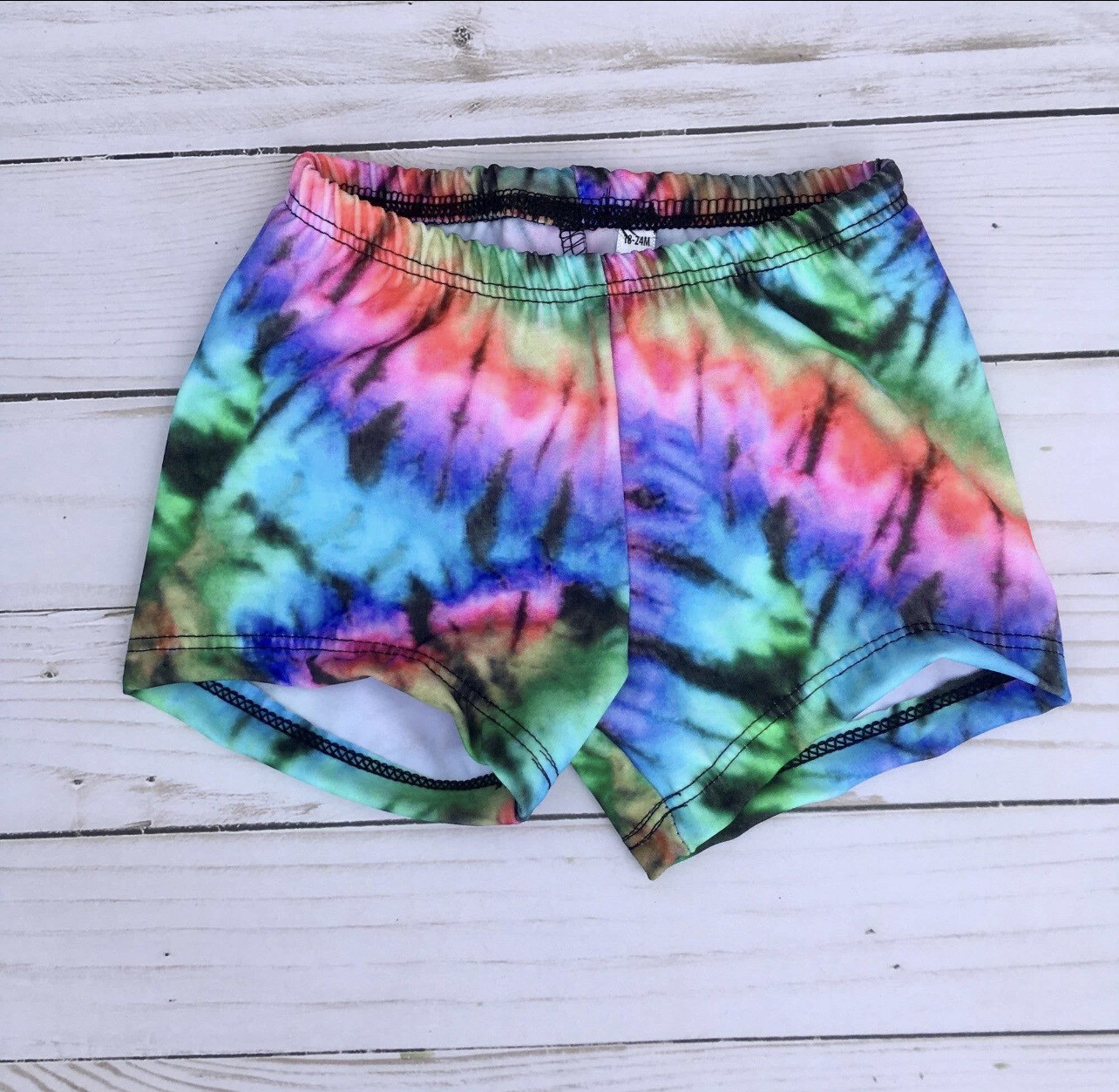 Tie Dye Twist Shorts