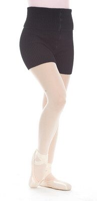 Black Knit Shorts 5976-37