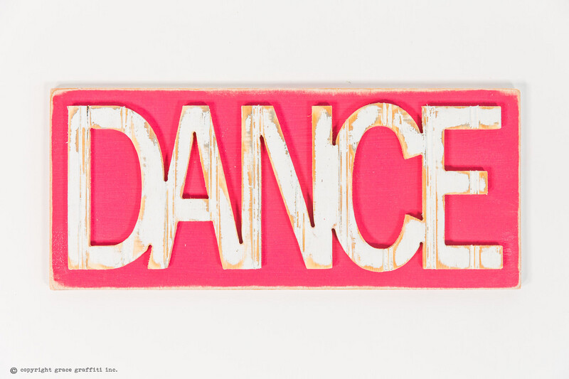 Dance Word Wall Art