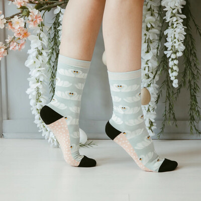 Swan Socks 410198