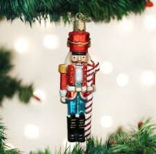 Peppermint Nutcracker Ornament 44082
