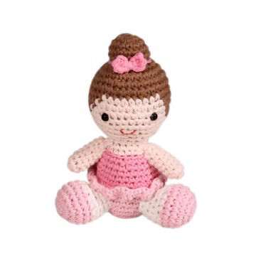 Ballerina - crochet doll