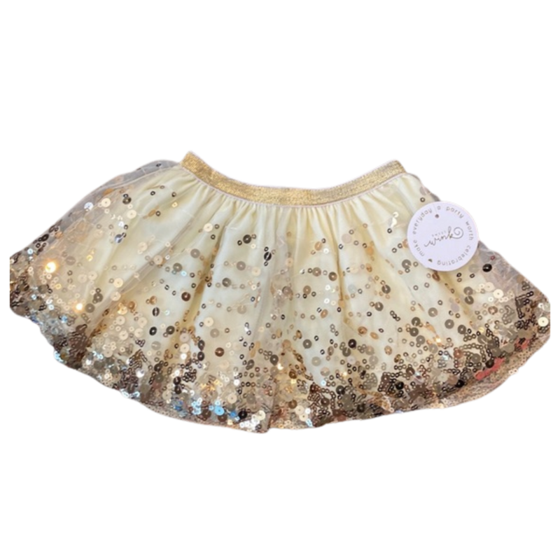 Gold Sequin Tutu TT-03 GS