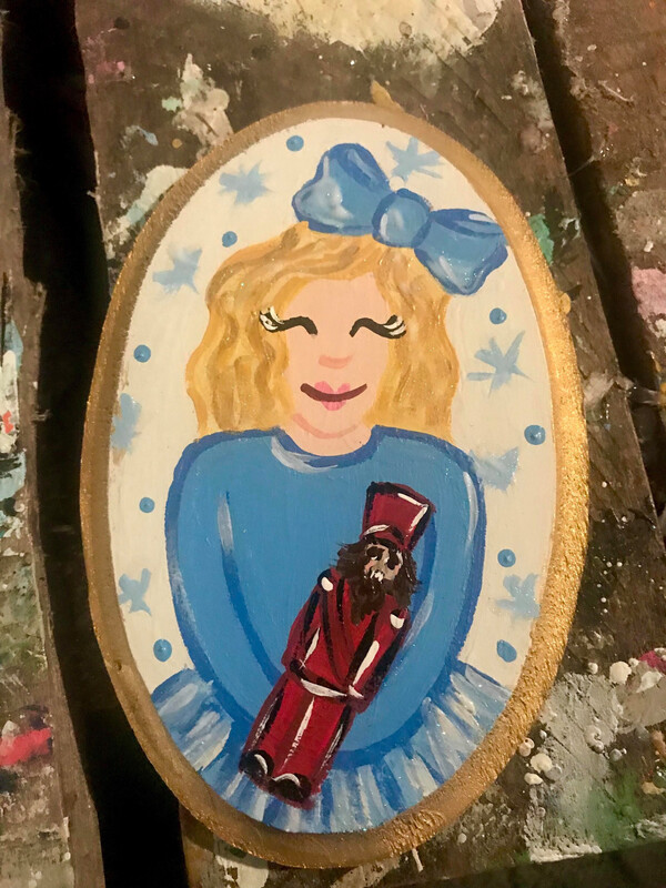 Handpainted Nutcracker Ornament